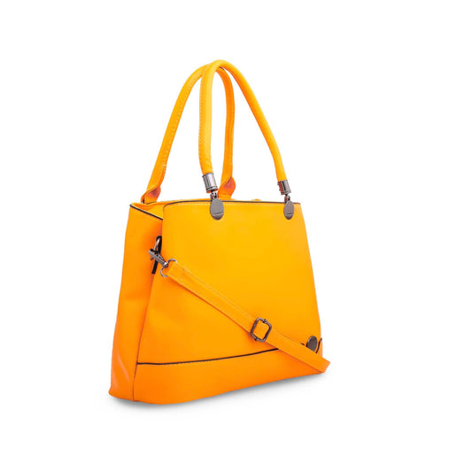 Orange Formal Hand Bag P35876