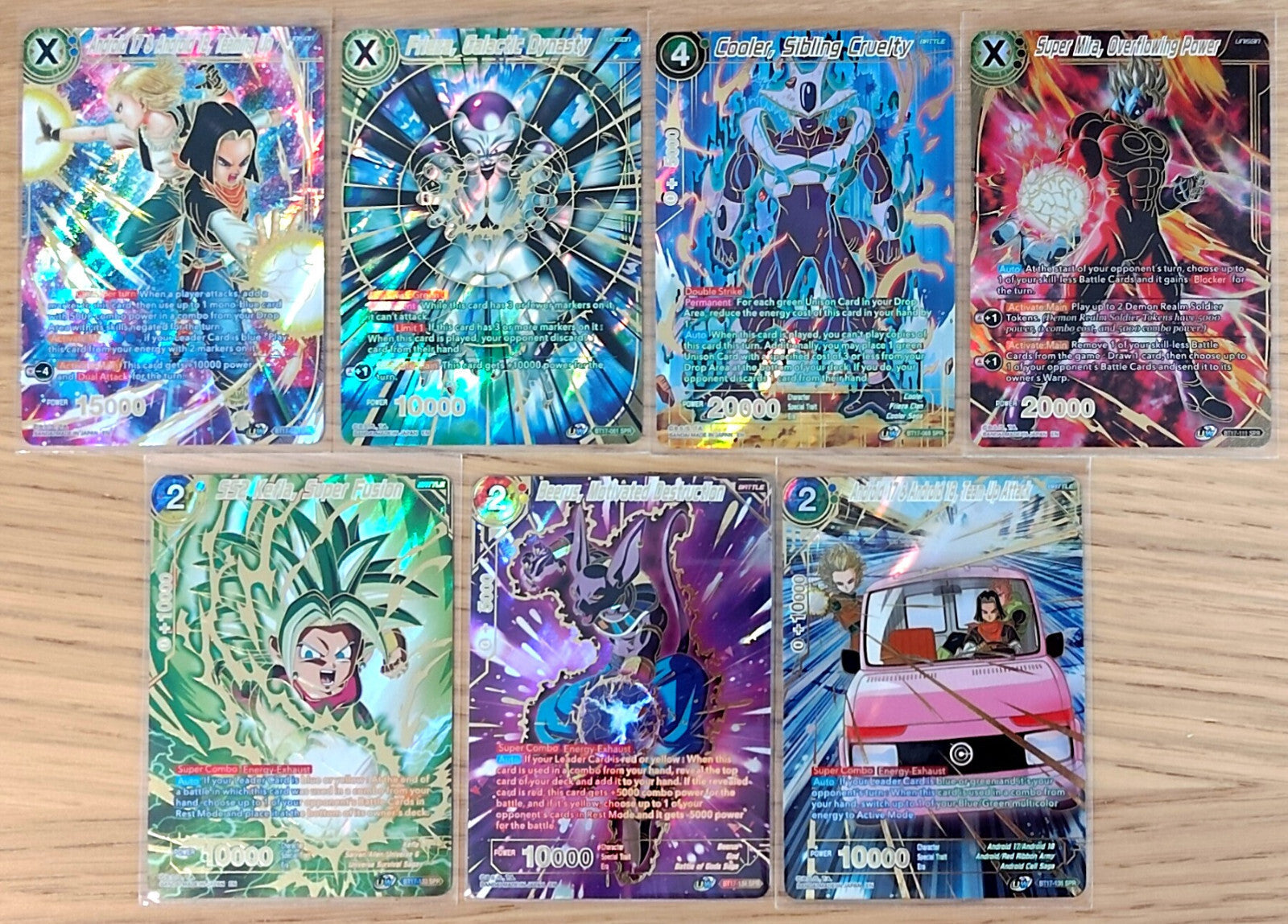 Dragon Ball Super - Pick Your SPR BT17 Ultimate Squad NM/M Cards - Toys & Hobbies:Collectable Card Games:CCG Individual