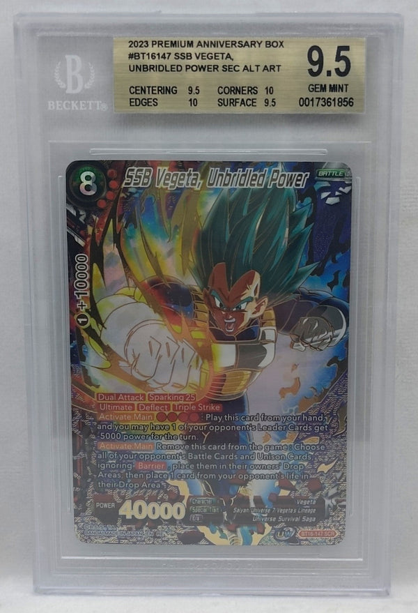 Dragon Ball Super - SSB Vegeta Unbridled Power - Zards Cards