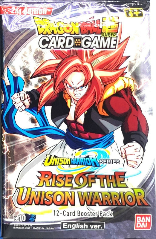 Dragon Ball Super - UW1 Rise Of The Unison Warrior 2nd Ed Booster Pack - Toys & Hobbies:Collectable Card Games:CCG