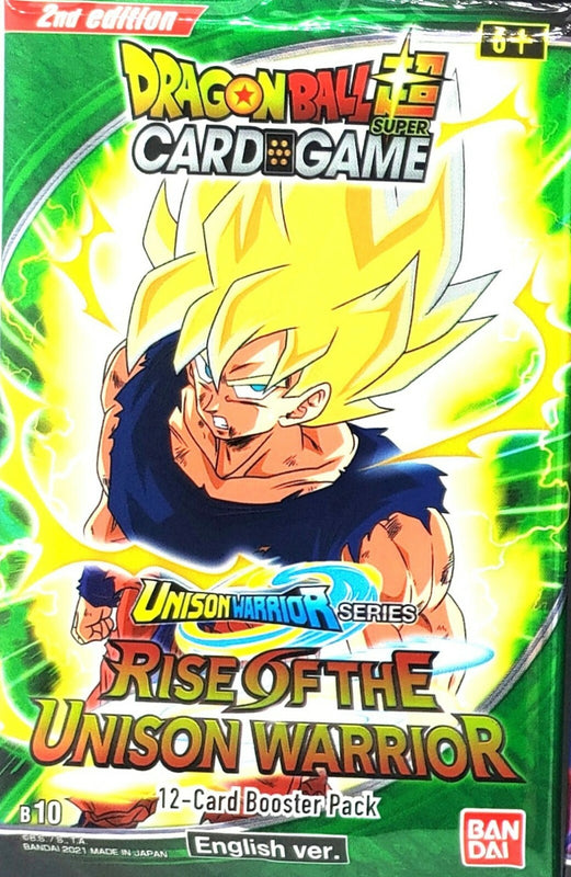 Dragon Ball Super - UW1 Rise Of The Unison Warrior 2nd Ed Booster Pack - Toys & Hobbies:Collectable Card Games:CCG
