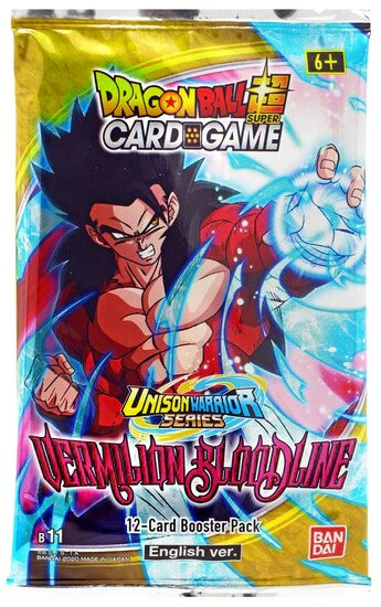 Dragon Ball Super - Vermilion Bloodline B11 Booster Pack - Toys & Hobbies:Collectable Card Games:CCG Sealed Packs