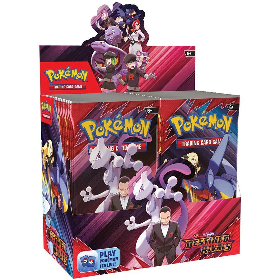 Pokemon - Destined Rivals Booster Box - Toys & Hobbies:Collectable Card Games:CCG Sealed Boxes