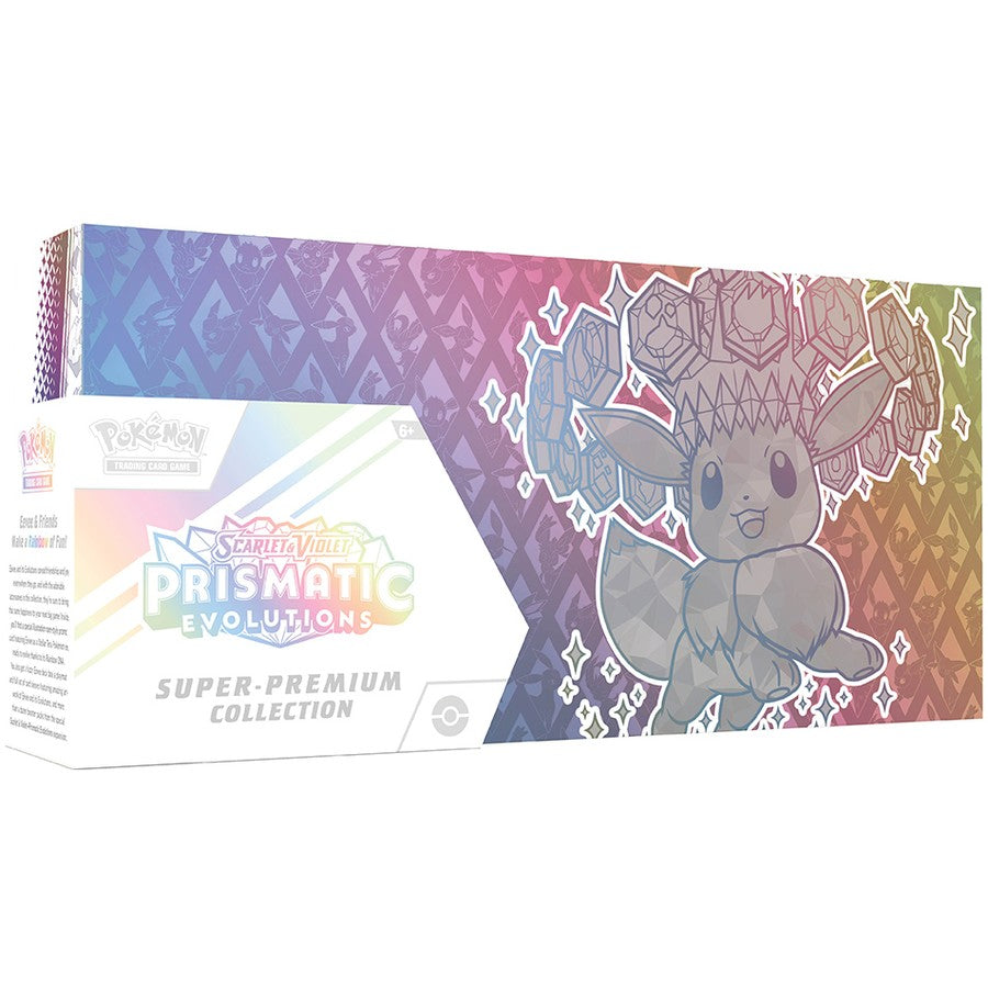 Pokemon - Prismatic Evolutions Super Premium Collection - Toys & Hobbies:Collectable Card Games:CCG Sealed Boxes